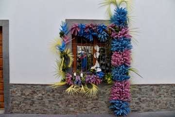 Telde pide la protección de María Auxiliadora con el rezo del 'Regina Coello' (Foto Francisco Javier Santana)